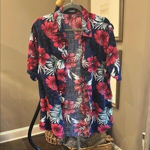 Floral Hawaiian Shirt